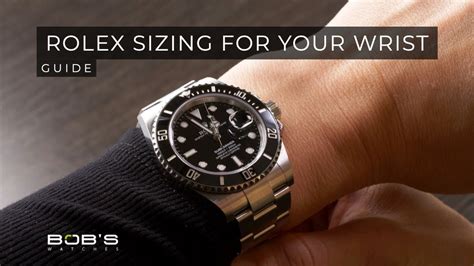 what size rolex for my wrist|how to measure rolex wrist.